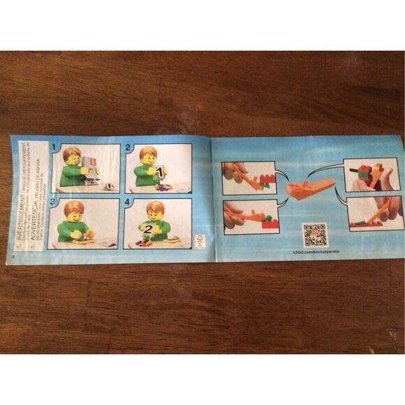 LEGO City Train Station #60050 Instruction Manual Only 1,2,3 (6004) - Picture 3 of 13